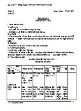 Bài viết số 5 Ngữ văn lớp 11 - Năm học 2016-2017 - Lương Thị Hồng Hạnh
